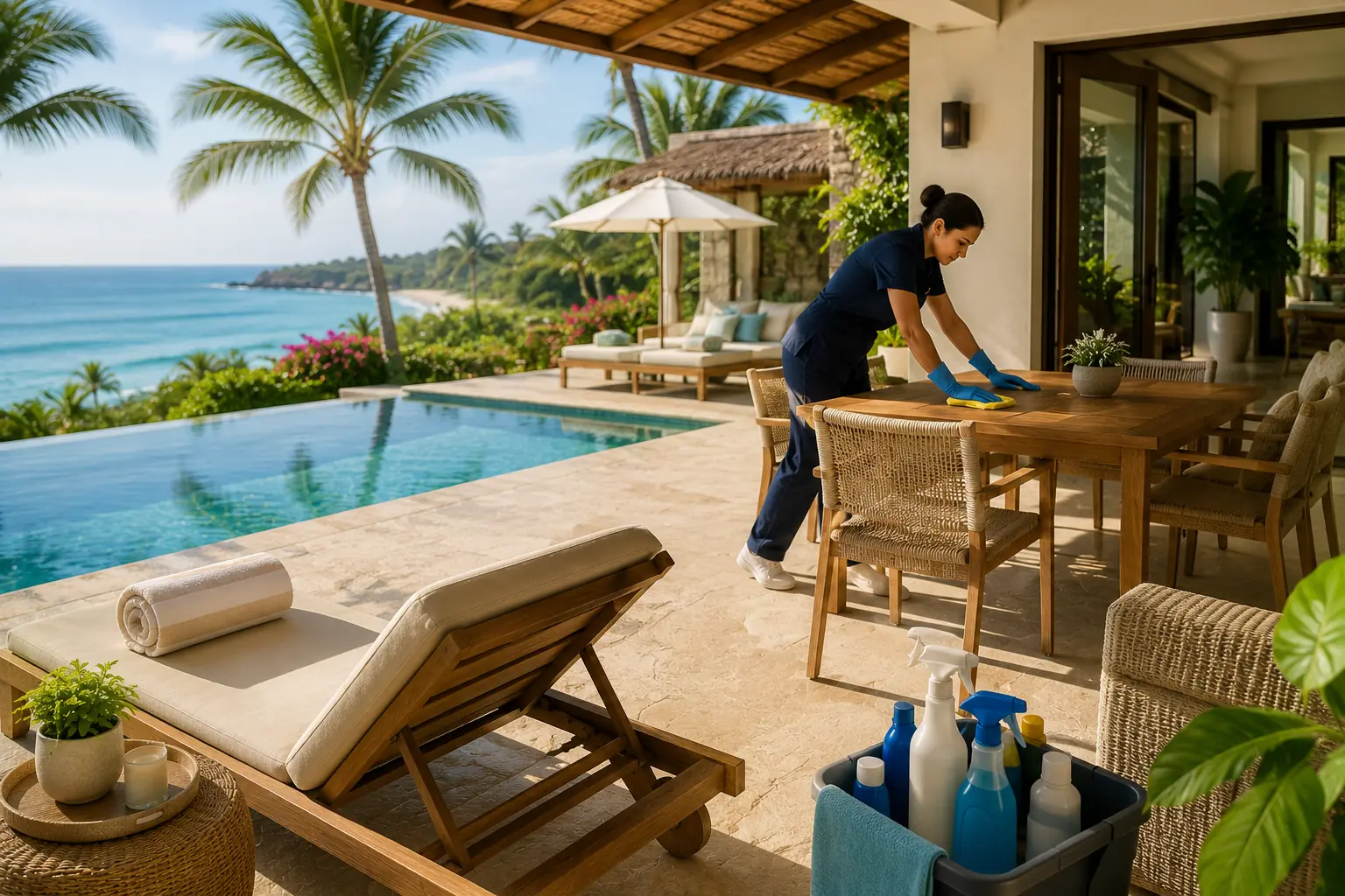 Vakantiewoning Schoonmaak