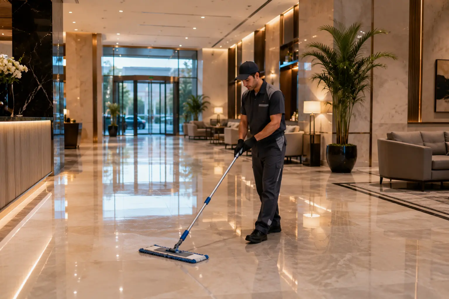 Lobby Schoonmaak