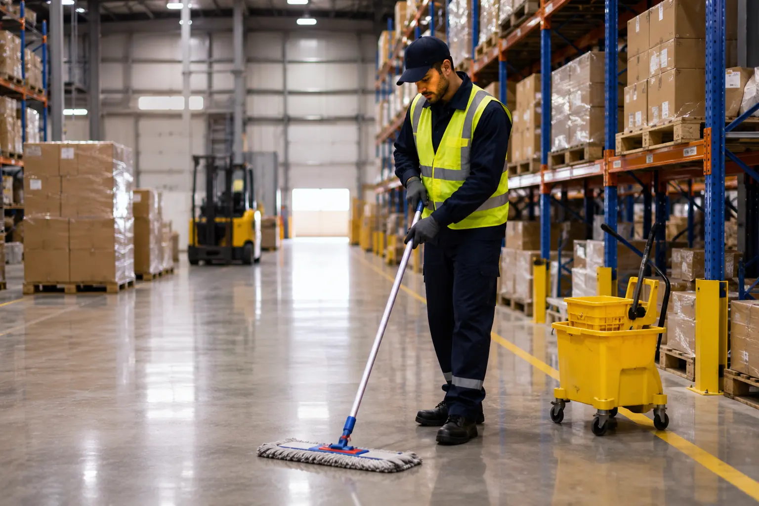 Industrie & Magazijn Schoonmaak